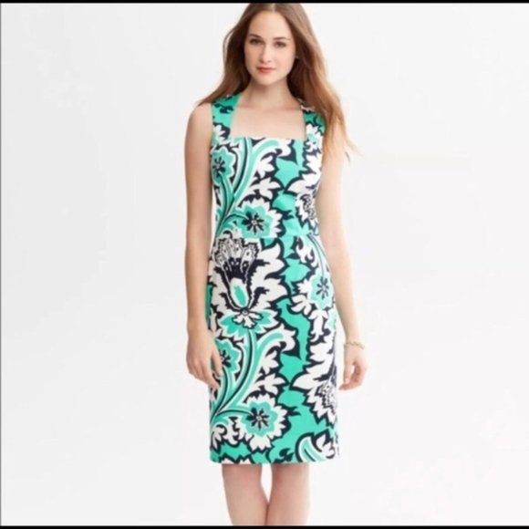 Milly x Banana Republic Collection Floral Shift Dress - Picture 2 of 11